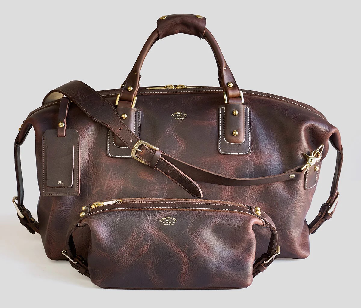 Leather Duffel from Coronado Leather